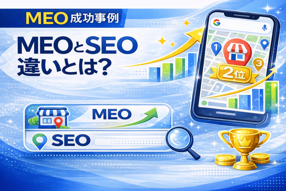 MEO SEO 違い