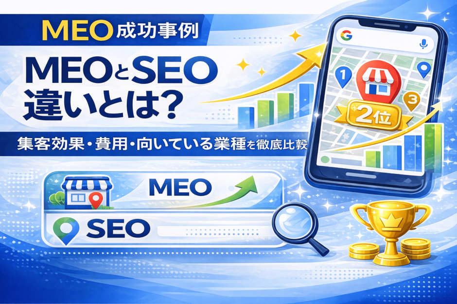 MEO SEO 違い